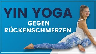 Yin Yoga gegen Rückenschmerzen ➡️ Angenehme 20 Minuten Routine [upl. by Saw]