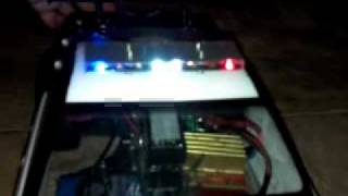 110 Scale Police Roof Light Bar [upl. by Atsylac864]