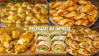 PROSTE I SZYBKIE PRZEKĄSKI NA SYLWESTRA I IMPREZĘ cz3 [upl. by Thistle]