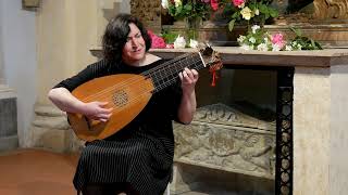 J S Bach  Prelude No 1 in C major BWV 846  Evangelina Mascardi baroque lute [upl. by Wane]