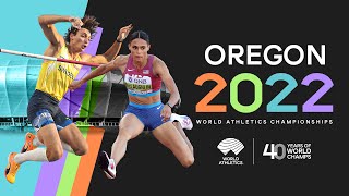 40 Years of the World Athletics Championships  Oregon 2022 [upl. by Brottman]