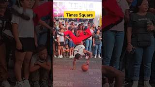 Times Square Vibes New York USA dance funny nyc timessquare usa trump [upl. by Ayokahs]