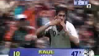 Spain vs Nigeria World Cup 1998  Hierro amp Raul [upl. by Irotal131]