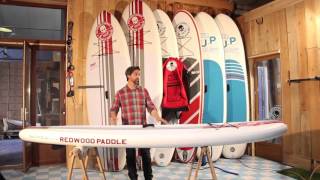 Paddle gonflable Funbox r Pro 106 Redwoodpaddle [upl. by Nata]