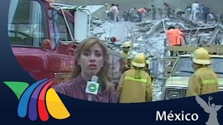 Sobrevivientes del sismo del 85 en México  Noticias [upl. by Chandless]