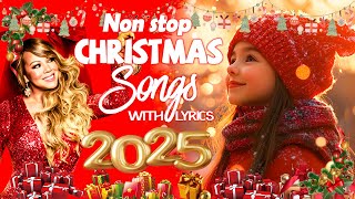 Top 100 Christmas Songs of All Time 🎄🎁 Top Christmas Music Playlist 🎅 Best Christmas Songs 2025 [upl. by Egedan]