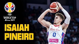 Isaiah Pineiro  ALL his BUCKETS amp HIGHLIGHTS from the FIBA Basketball World Cup 2019 [upl. by Mihalco762]