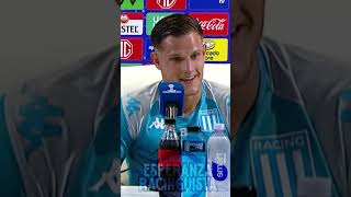 La valoración de Zuculini de Racing y la alegría de jugar una final [upl. by Mou]