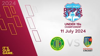 🔴 LIVE Guyana v Windward Islands  CWI Women’s Under 19 20over Championships 2024 [upl. by Bower]