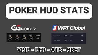 Poker HUD Stats VPIP  PFR  ATS  3BET [upl. by Peonir]