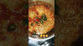 yummy 😋😋😋 noodles reels funny instagrammusic trending noodles homemade [upl. by Noseyt]