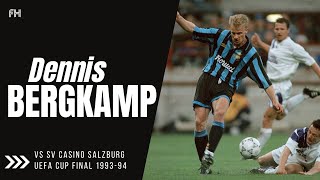 Dennis Bergkamp ● Skills ● Inter 10 Casino Salzburg ● UEFA Cup Final 199394 [upl. by Erodisi]