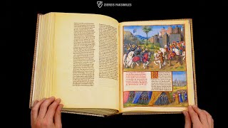 THE CRUSADES LES PASSAGES DOUTREMER  Browsing Facsimile Editions 4K  UHD [upl. by Oiredised694]