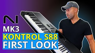 Native Instruments Kontrol MK3 S88  Different from the MK2 [upl. by Zimmerman]