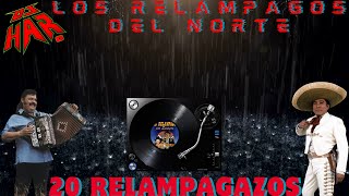 LOS RELAMPAGOS DEL NORTE CORNELIO REYNA Y RAMON AYALA 20 RELAMPAGAZOS LO MEJOR DE LO MEJOR DJ HAR [upl. by Leopold]