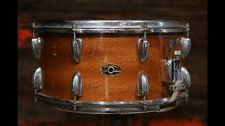 SOLD  Slingerland 7x14quot Hollywood Ace 3Ply Snare Drum  1960s Mahogany [upl. by Beaufort]