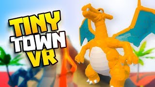 POKEMON IN TINY TOWN NEW POKEMON CITY  Tiny Town VR Gameplay Part 51  VR HTC Vive Gameplay [upl. by Oluas]