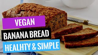 Vegan Banana Bread  Vitamix Recipe [upl. by Mcgee848]