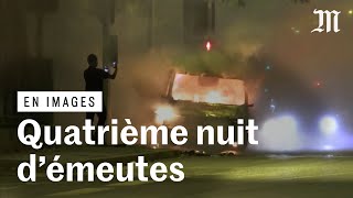 Mort de Nahel M  le résumé de la quatrième nuit démeutes en France 471 interpellés [upl. by Hambley]