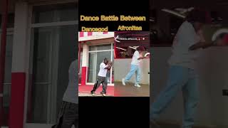 Dance battle between Dancegod and Afronitaa kojodancechallange afrobeatdancer [upl. by Alvan605]