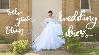 Sew Your Own Wedding Dress  DIY Bustier Wedding Gown Tutorial [upl. by Florida]