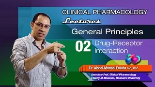 General Principles of Pharmacology Ar  02  Drug receptors and binding [upl. by Anitnemelc652]