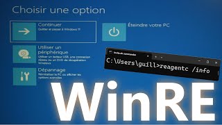 Lenvironnement de récupération Windows RE 🛠️Réparation ou création pour Windows 10 et 11 [upl. by Dyol600]