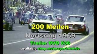 Norisring 1969 200 Meilen von Nürnberg Trailer DVD 836 [upl. by Etnwahs869]