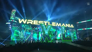 Wrestlemania 40 Stage Reveal [upl. by Yhtimit]