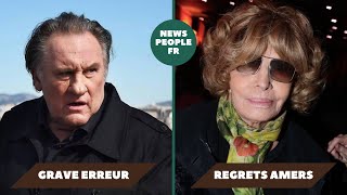 Affaire Gérard Depardieu  Nadine Trintignant admet avoir fait une Grave Erreur regrets amers [upl. by Yorgo]