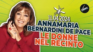 Annamaria Bernardini De Pace  Le donne nel recinto  La Zanzara del 11042024 [upl. by Quincy]