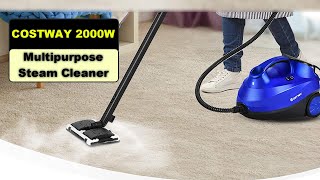 Best Steam Cleaner  COSTWAY 2000W Multipurpose Steam Cleaner [upl. by Nnasus51]