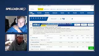 V75 tips Årjäng ∣ Två vikarier rattar podden ∣ Travtips från Travcash [upl. by Aitnas]