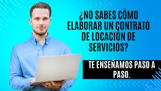 Elaboración de un contrato de locación de servicios [upl. by Modesty]