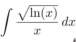 Integral sqrtlnxx [upl. by Salina86]