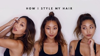 HOW I STYLE MY HAIR  dahyeshka [upl. by Hicks]