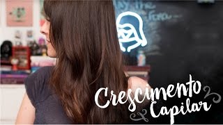 Como fazer o cabelo crescer mais rápido  dúvidas sobre crescimento [upl. by Hoashis]