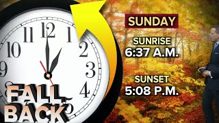 Fall Back How time change affects sunrise and sunset times [upl. by Ajet]