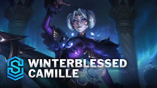 Winterblessed Camille Skin Spotlight  League of Legends [upl. by Eanahs]