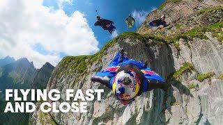 Wingsuit Flying Formation in quotThe Crackquot  Miles Above 30 [upl. by Rafaela]