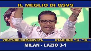 QSVS  I GOL DI MILAN  LAZIO 31  TELELOMBARDIA [upl. by Ettennad]