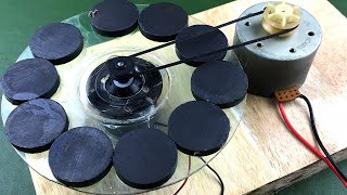 New free energy brushless motor generator 100 working  science project experiment 2019 [upl. by Shaylah617]