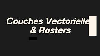 Import couches vectorielles amp rasters QGIS [upl. by Vaas354]