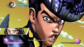 Jojo All Star Battle R All Josuke Hair Insults  All DLC Characters Insults [upl. by Reggi]