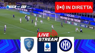 🔴Empoli vs Inter IN DIRETTA 🔴 Serie A 2425 ⚽ Partita IN DIRETTA Oggi [upl. by Citarella]