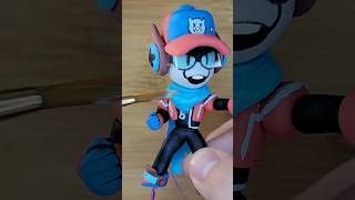 making LARRY and LAWRIE hackers from Brawl Stars part 1 brawlstars clay art [upl. by Llemor]