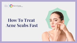 How to Heal Acne Scabs Fast and Easy with Dr Leslie Baumann [upl. by Jessi]