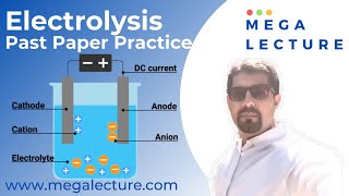 Live Class  Olevel IGCSE GCSE CHEM  Past Paper Practice for Electrolysis Theory Electrolysis [upl. by Marge]