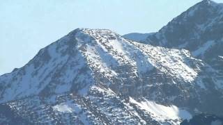 Vorderes Hörnle Bad Kohlgrub Gipfelpanorama von der Zugspitze bis zum Pürschling CanonSX30IS [upl. by Aurthur]