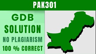 PAK301 GDB SolutionFall 2023How to make pak301 gdb100 correct [upl. by Uria]